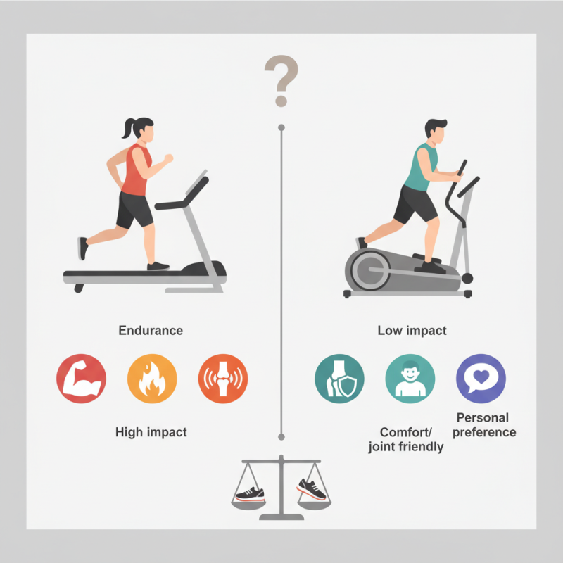 How to choose a treadmill or elliptical for weight loss?
