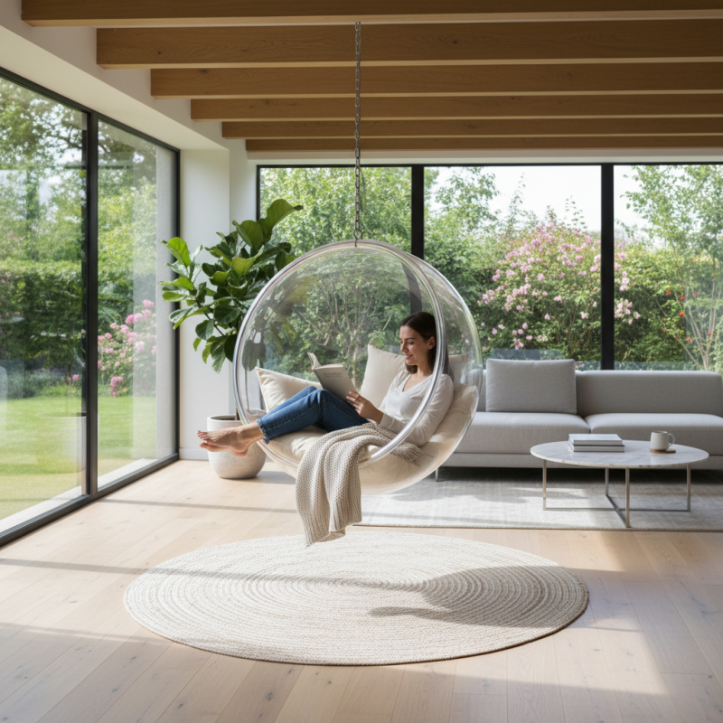 Top 10 Reasons Why Mina Acrylic Ball Hanging Chair is a Must Have?
