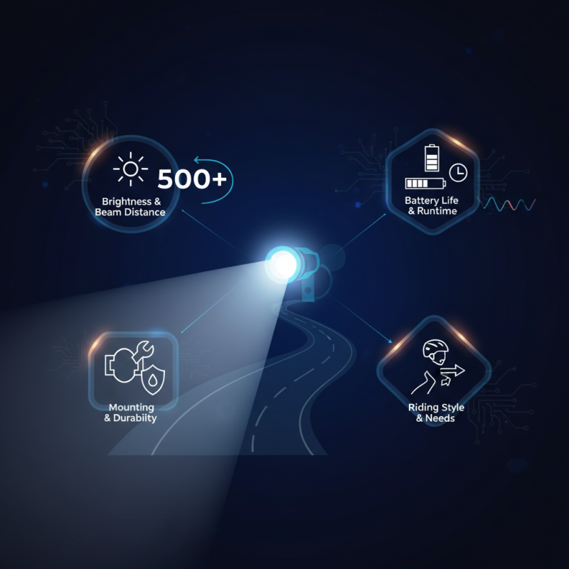 How to Choose the Best LED Bike Flashlight for Safe Night Riding?