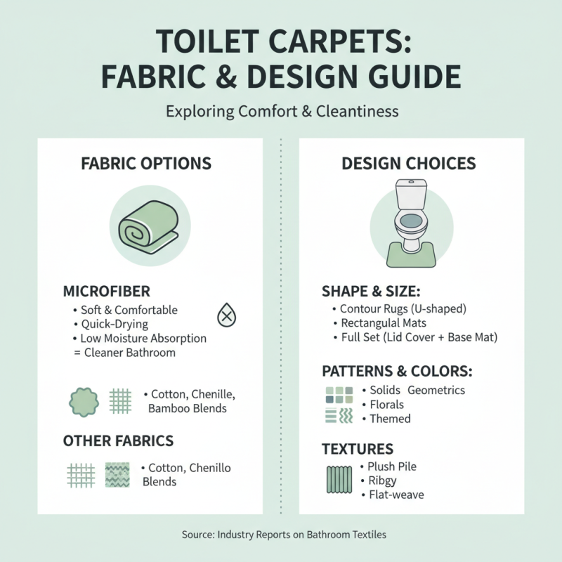 How to Choose the Perfect Toilet Carpet for Your Bathroom?