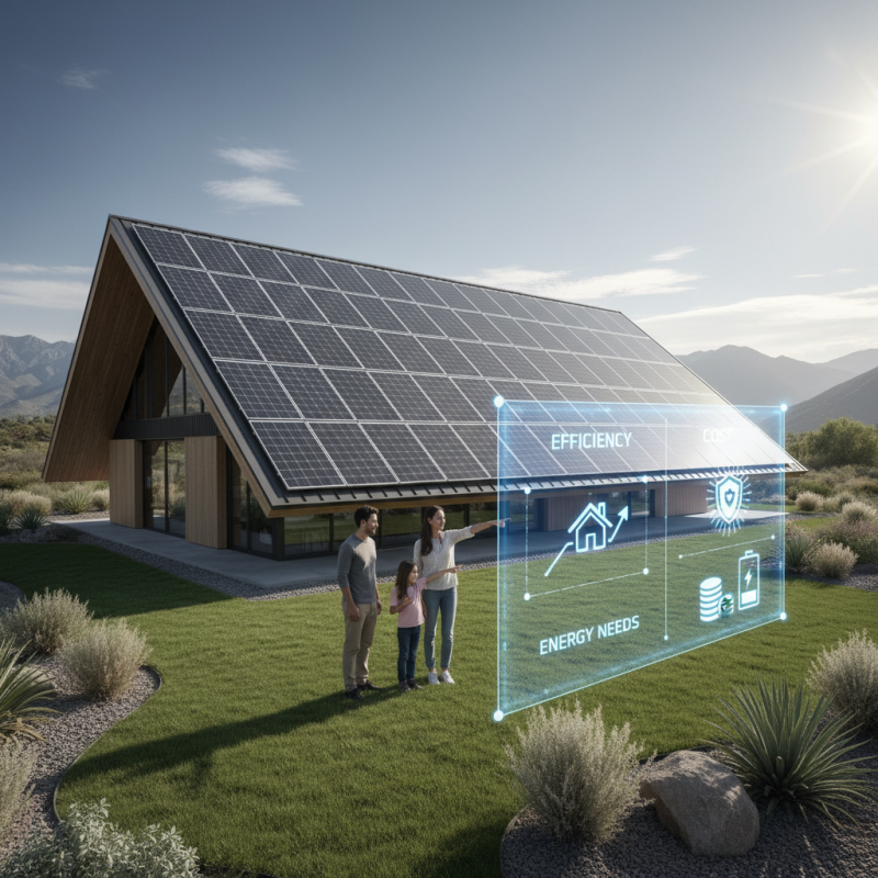 2026 Best Tips for Choosing the Right Solar Panel for Home?