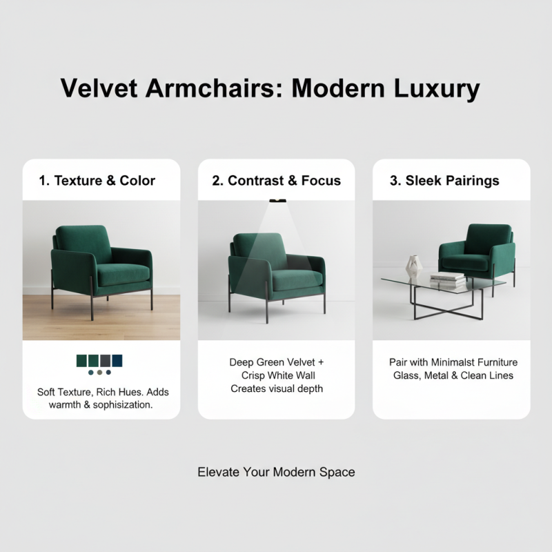 China Top Velvet Armchair Designs for Modern Interiors?