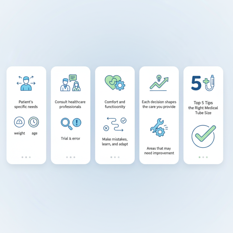 Top 5 Tips for Choosing the Right Medical Tube Size for Home Care?