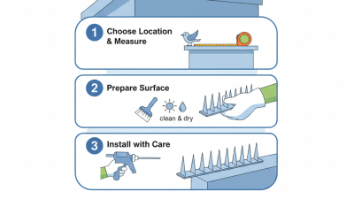 How to Install Stainless Steel Bird Spikes Effectively?