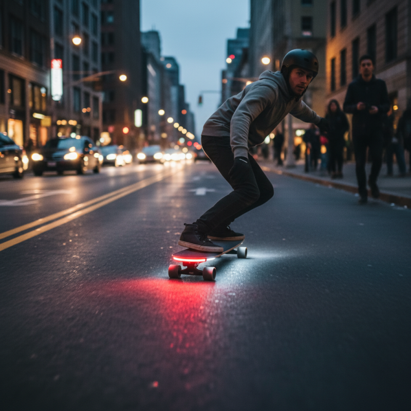 Best Deck Mounted Skateboard Signal Lights for Safety?