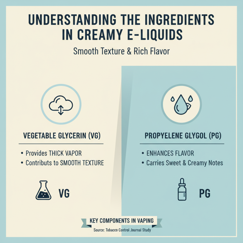 Why Choose Creamy E-Liquid for Your Vaping Experience?