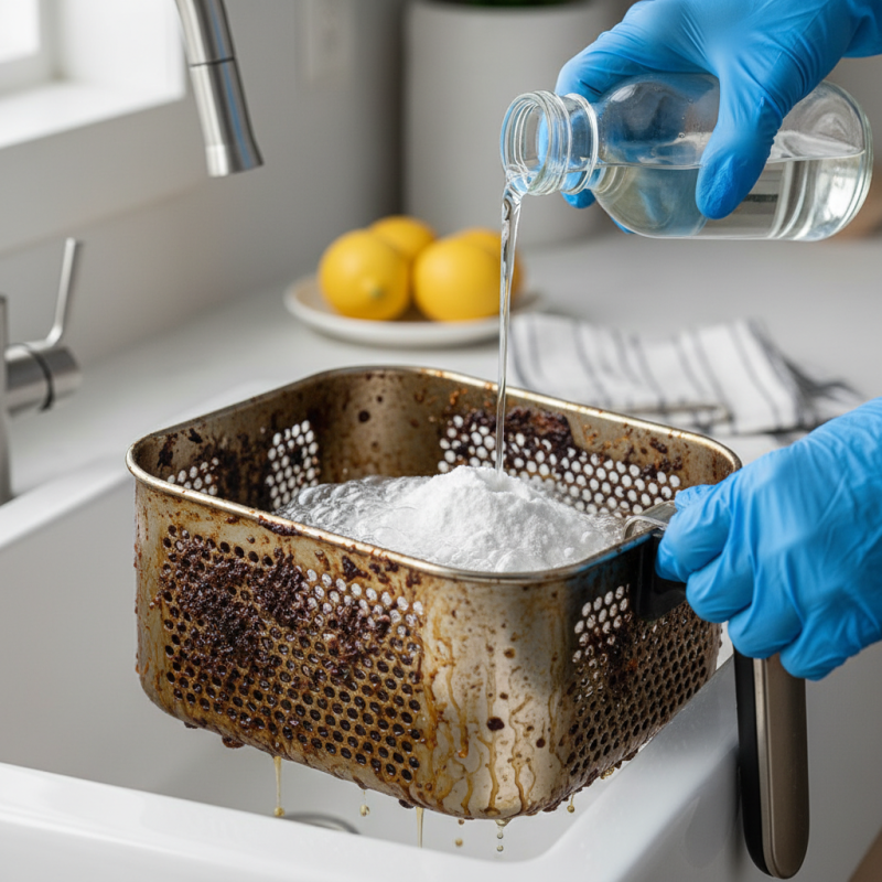 How to Clean a Greasy Air Fryer Basket Easily Without Scrubbing?