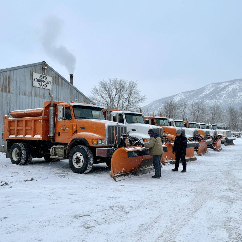 Best Used Snow Plow Trucks for Sale and What to Consider?