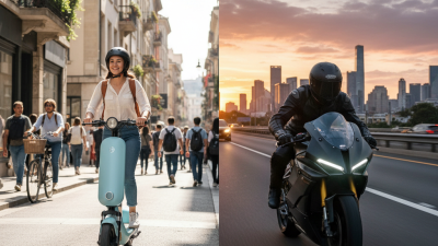 Electric Scooters vs Motorcycles Which is Right for You?