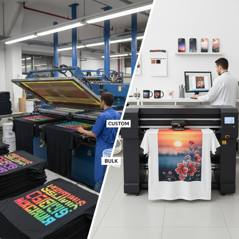 China Top 10 Differences Between Screen Printing and Digital Printing?