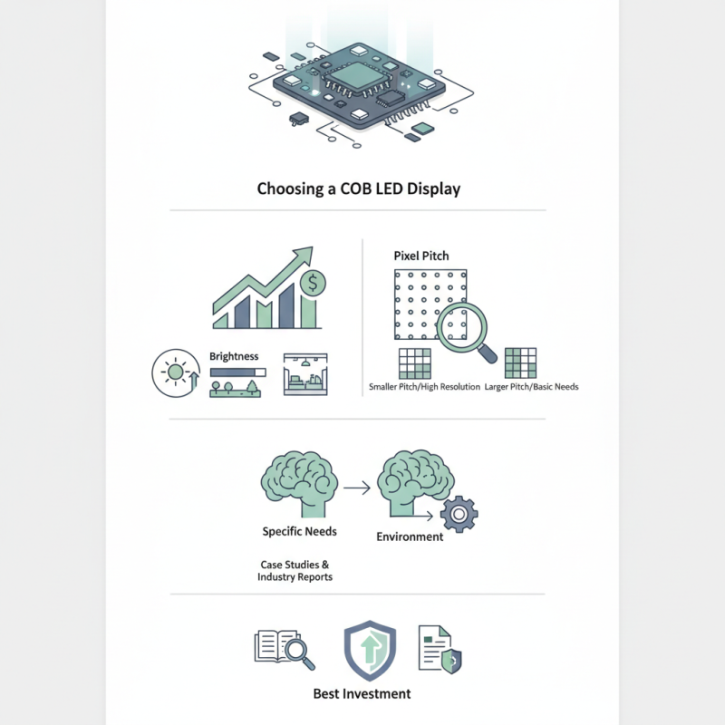 How to Choose the Best COB LED Display for Your Needs?