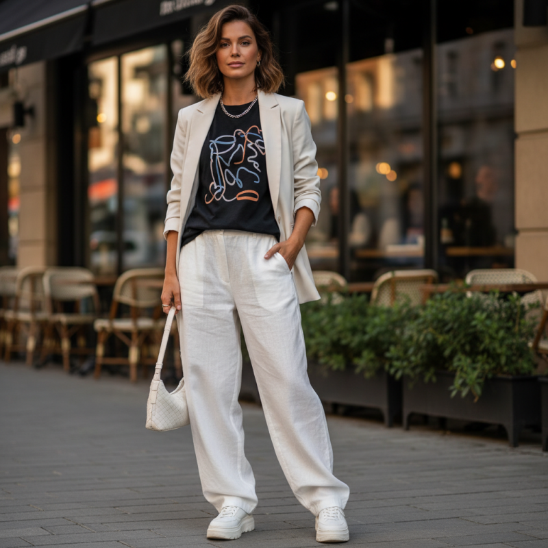 Top Baggy Pants White Styles for Effortless Fashion Why Are They So Popular?