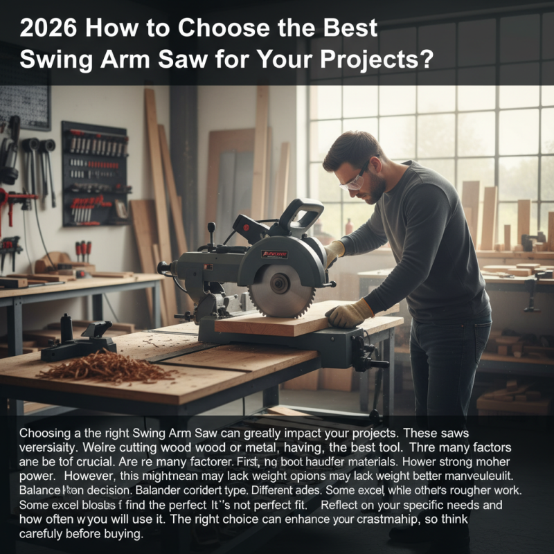 2026 How to Choose the Best Swing Arm Saw for Your Projects?