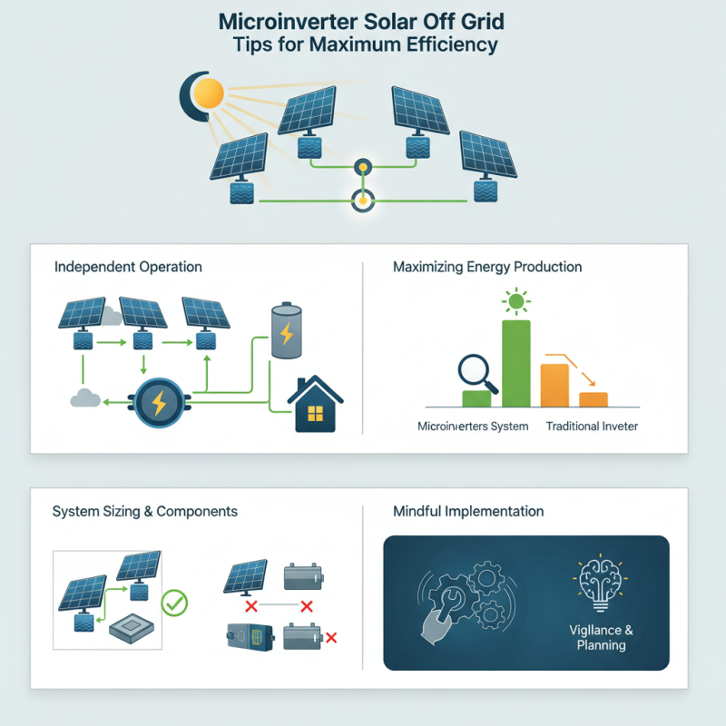 Microinverter Solar Off Grid Tips for Maximum Efficiency?