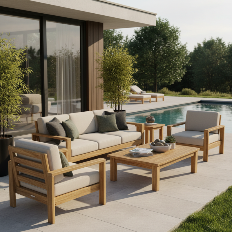 Discover the Best Teak Sofa Set in China for Your Home Design Needs?