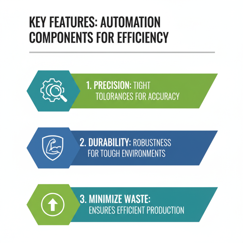 2026 Best Automation Parts for Efficient Manufacturing Solutions?
