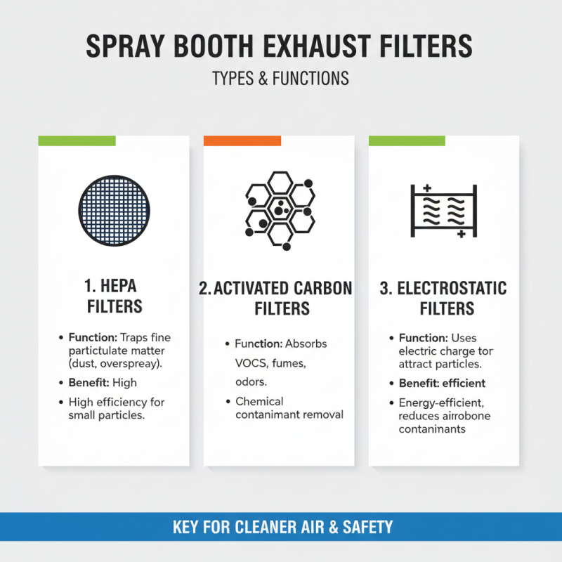 Top 10 Spray Booth Exhaust Filters for Efficient Air Quality Management?