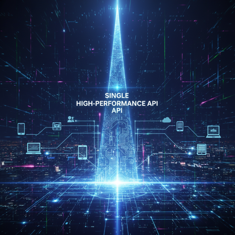What is a Single High-Performance API and Why It Matters?