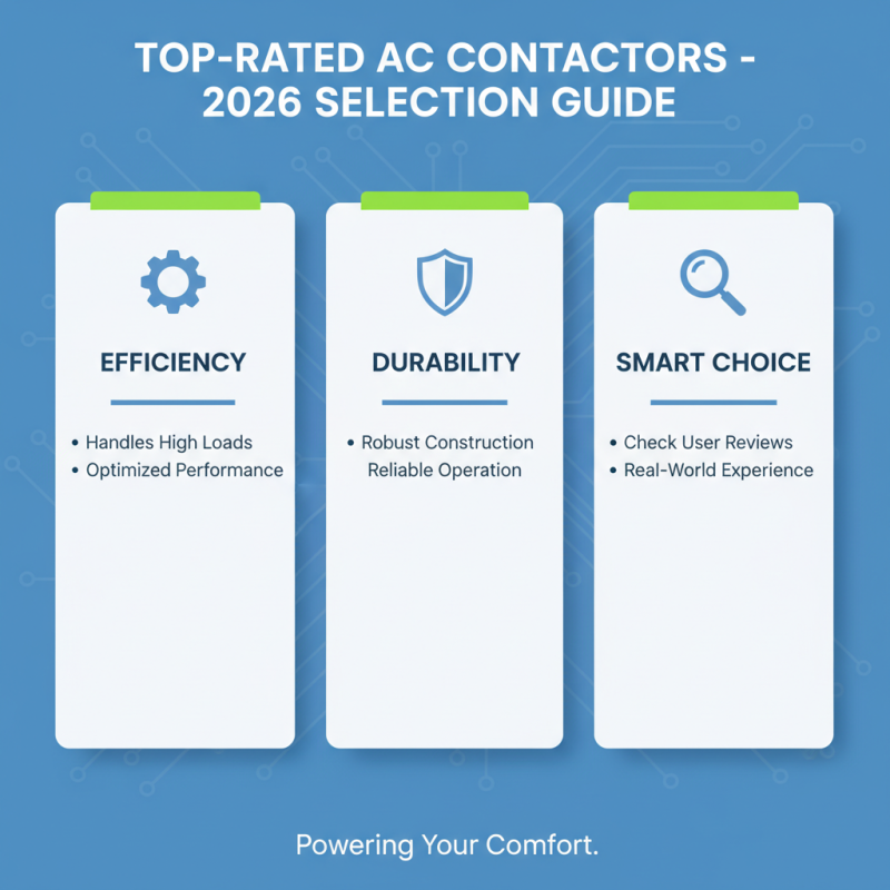 2026 Best Air Conditioner Contactor Reviews and Buying Guide