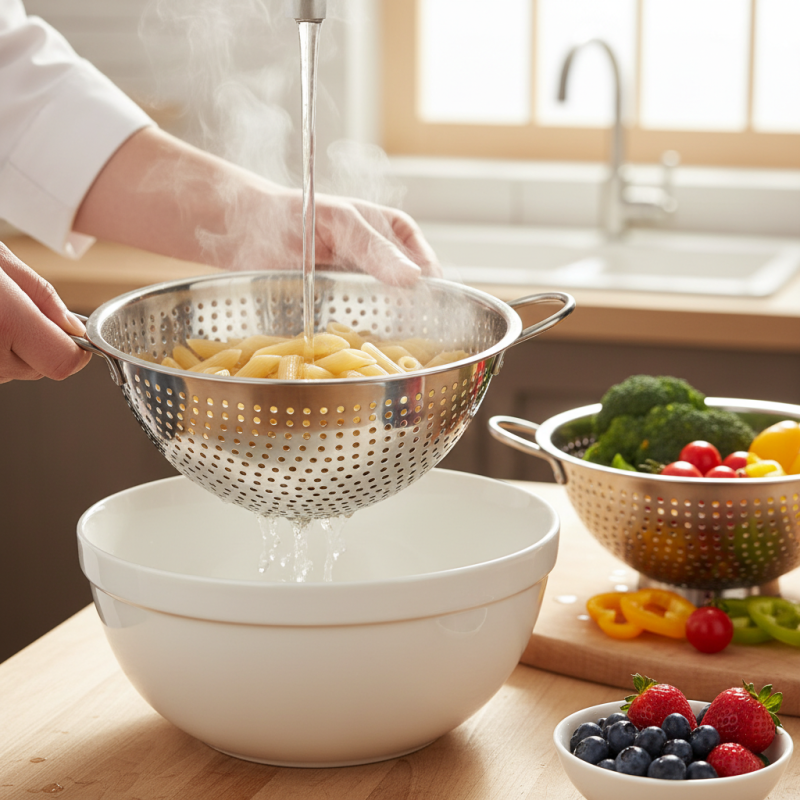What is a Colander Strainer and How to Use It?