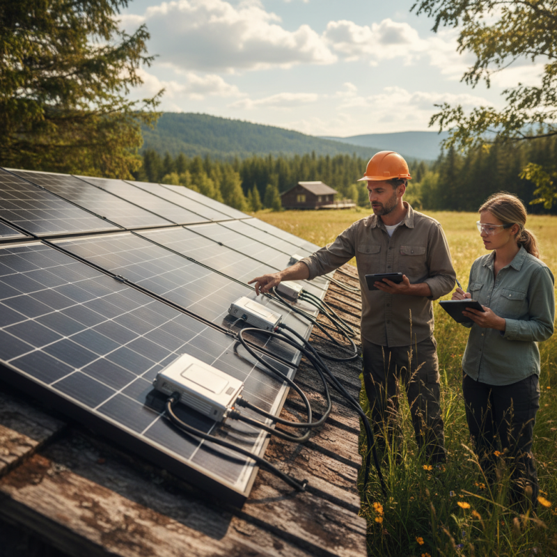 How to Choose a Microinverter for Off Grid Solar Systems?