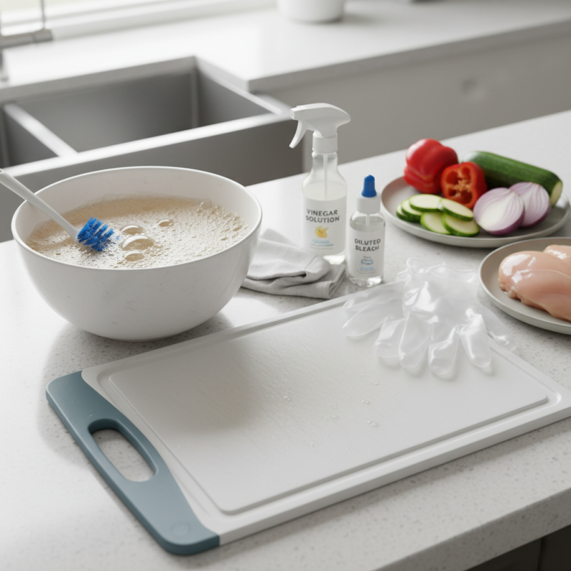 How to Clean a Plastic Cutting Board the Right Way?