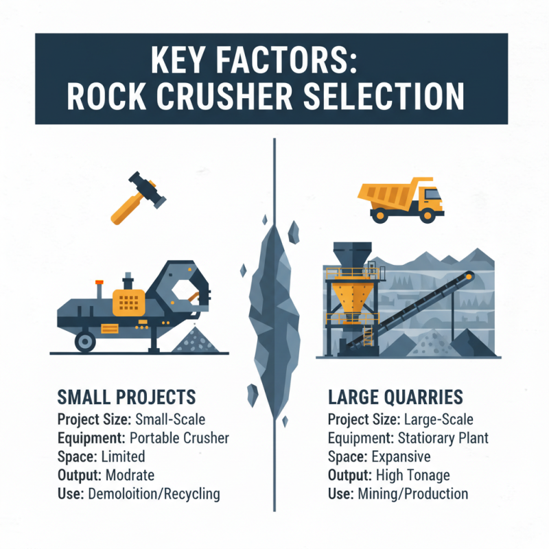 How to Choose the Right Rock Crusher for Your Project?