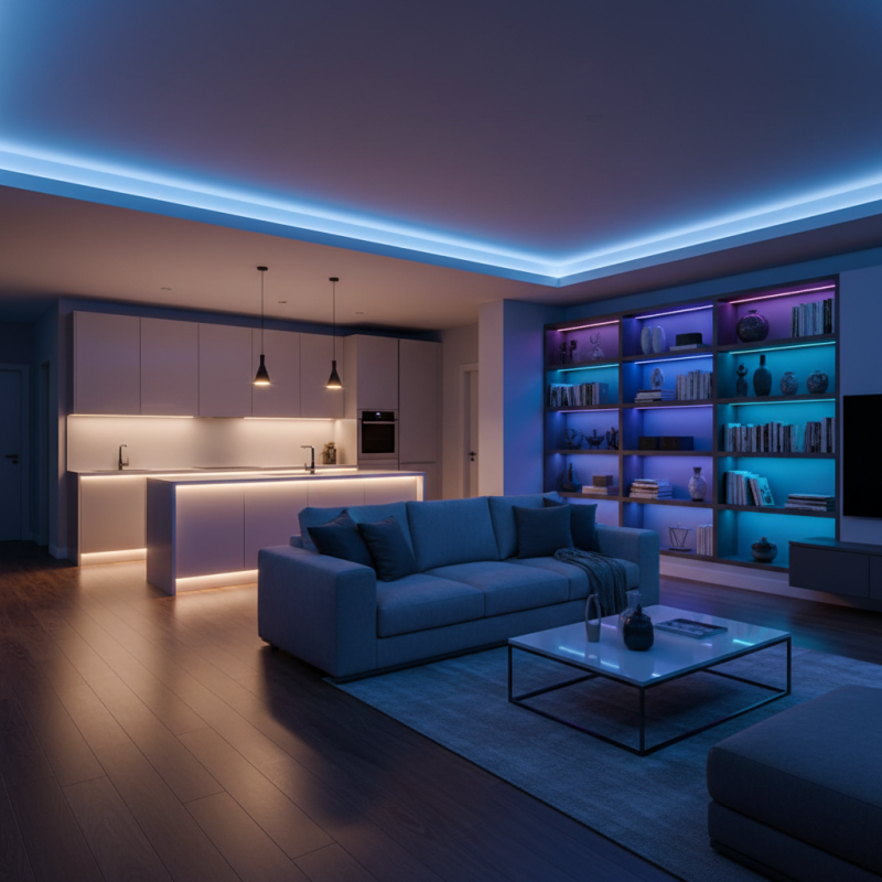 What Are LED Strip Lights Used For in Home Decor?