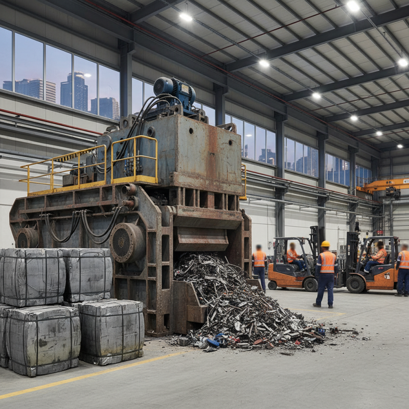 Why is Iron Scrap Baling Press Essential for Recycling Industry?