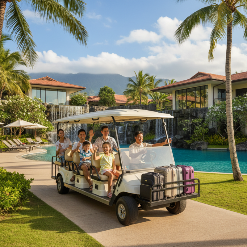 Top 10 Benefits of Using Resort Shuttle Carts for Travelers