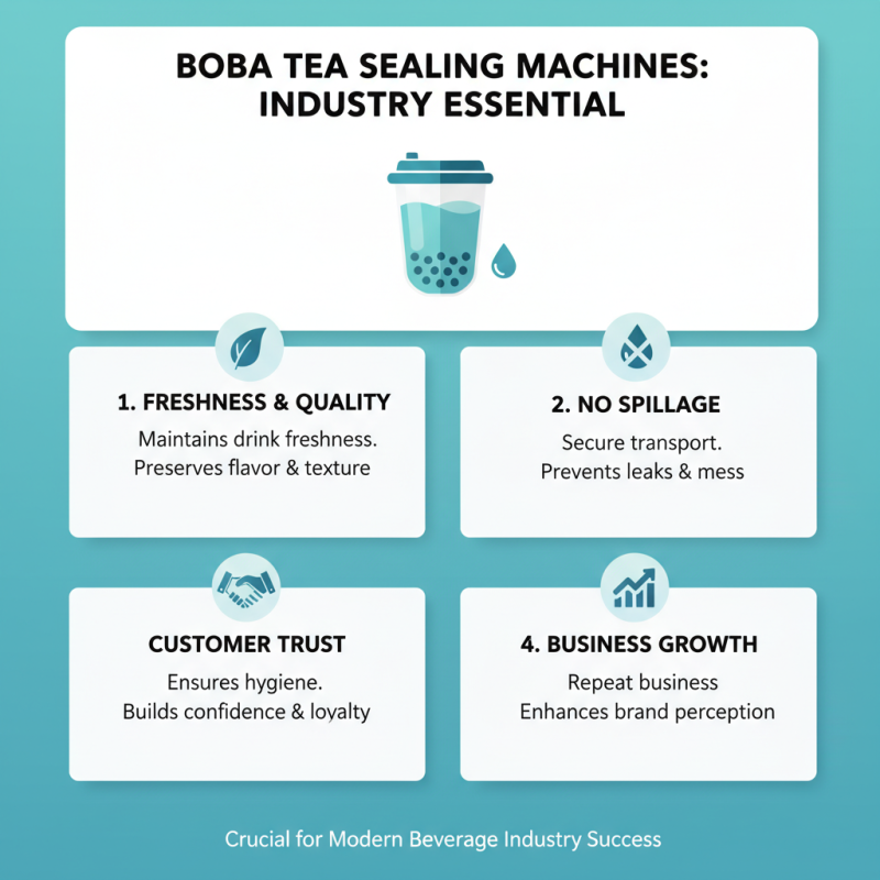 How to Choose the Best Boba Tea Sealing Machine for Your Business?