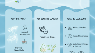 How to Choose the Best Anion Ion Shower Head for Your Bathroom?