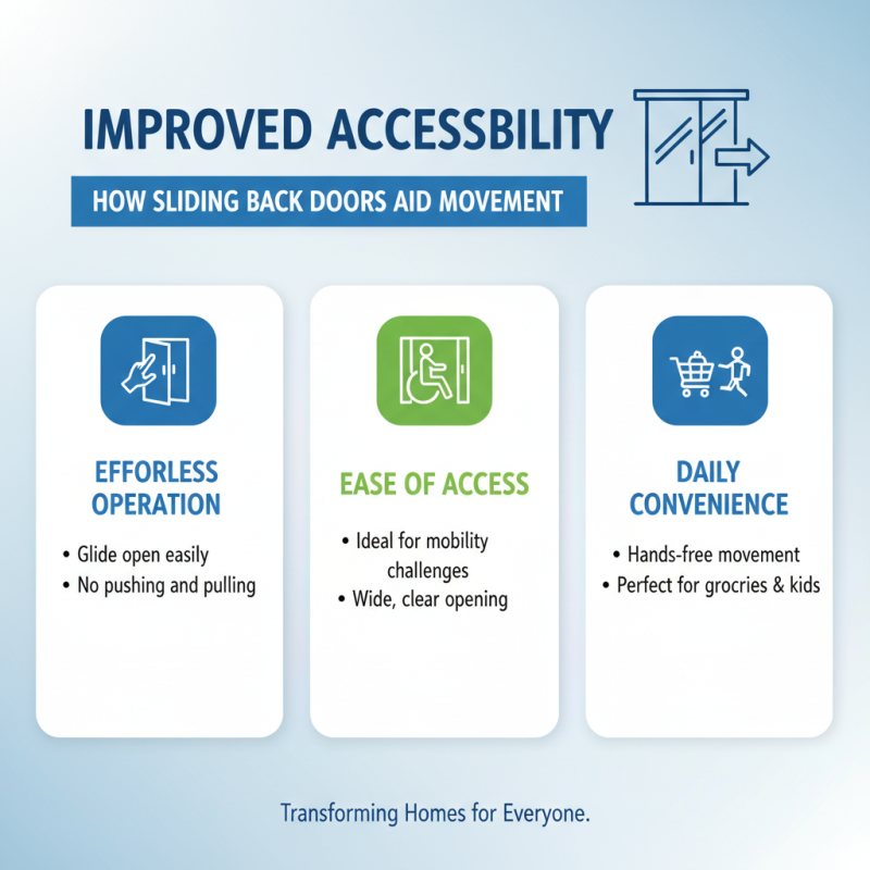 What Are the Benefits of a Sliding Back Door?