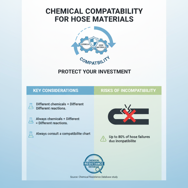 How to Choose the Best Chemical Resistant Hose for Your Needs?