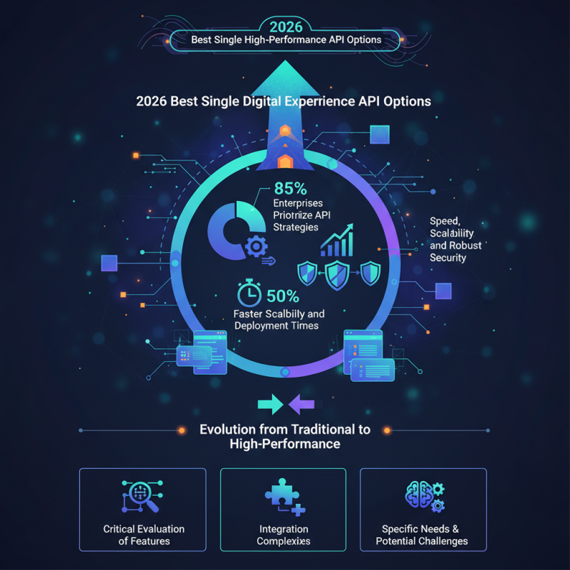 2026 Best Single High-Performance API Options Available?