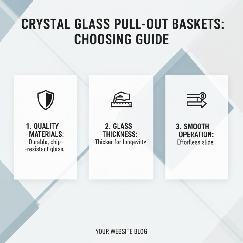 Top 10 High Quality Kitchen Crystal Glass Pull Out Baskets?