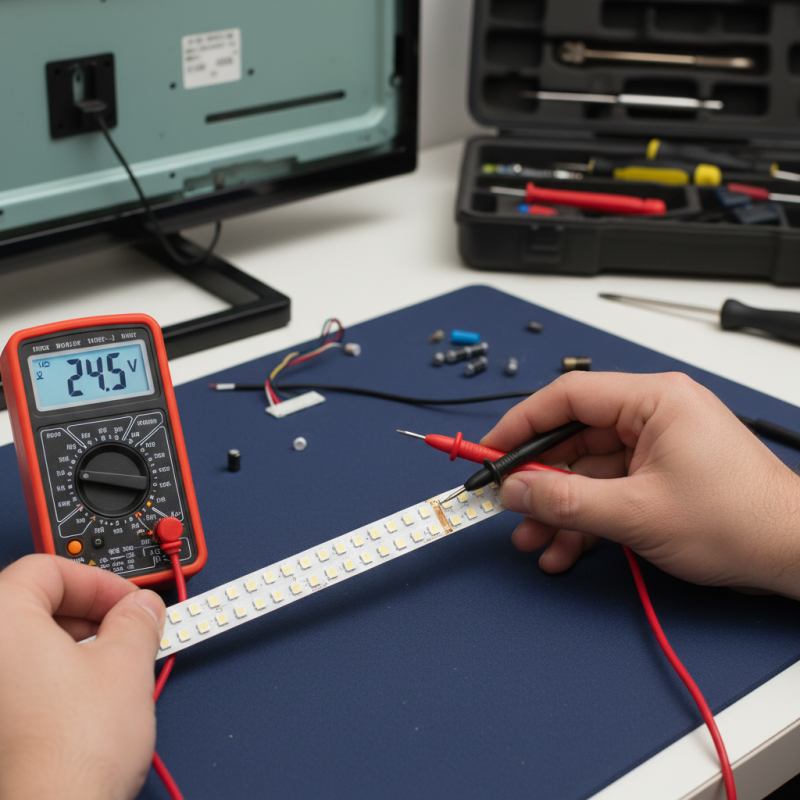 How to Test LED TV Backlight Strip with Multimeter Guide