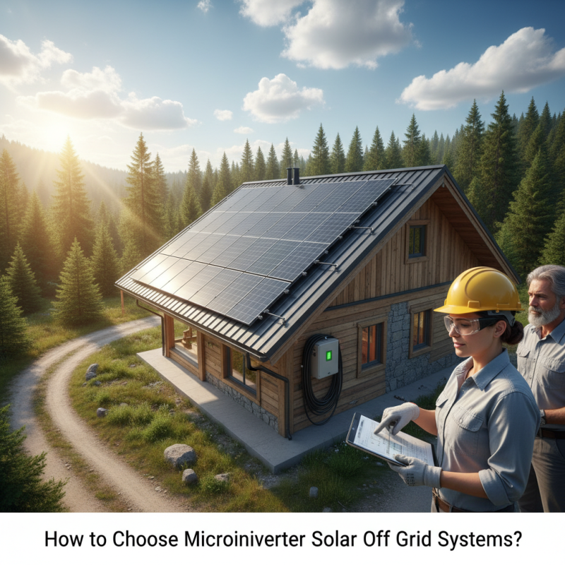 How to Choose Microinverter Solar Off Grid Systems?