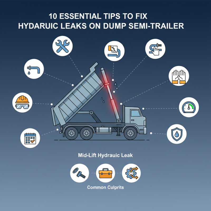 10 Essential Tips to Fix Hydraulic Leak on Dump Semi-Trailer?