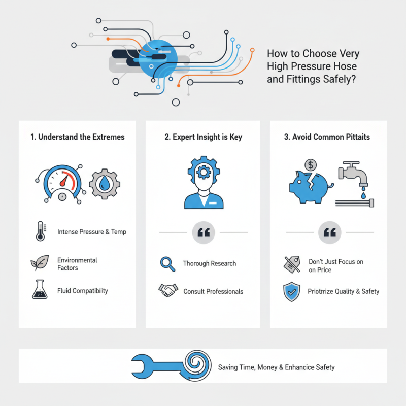How to Choose Very High Pressure Hose and Fittings Safely?
