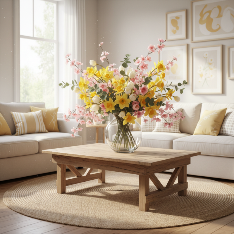 Why Choose Fake Spring Flowers for Your Home Decor?