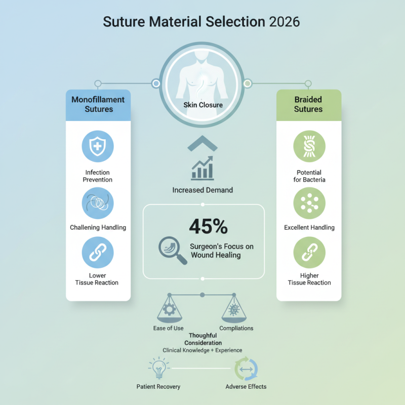 2026 Best Suture Material for Skin Closure How to Choose?