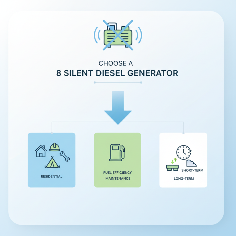 How to Choose the Best Silent Diesel Generator for Your Needs?