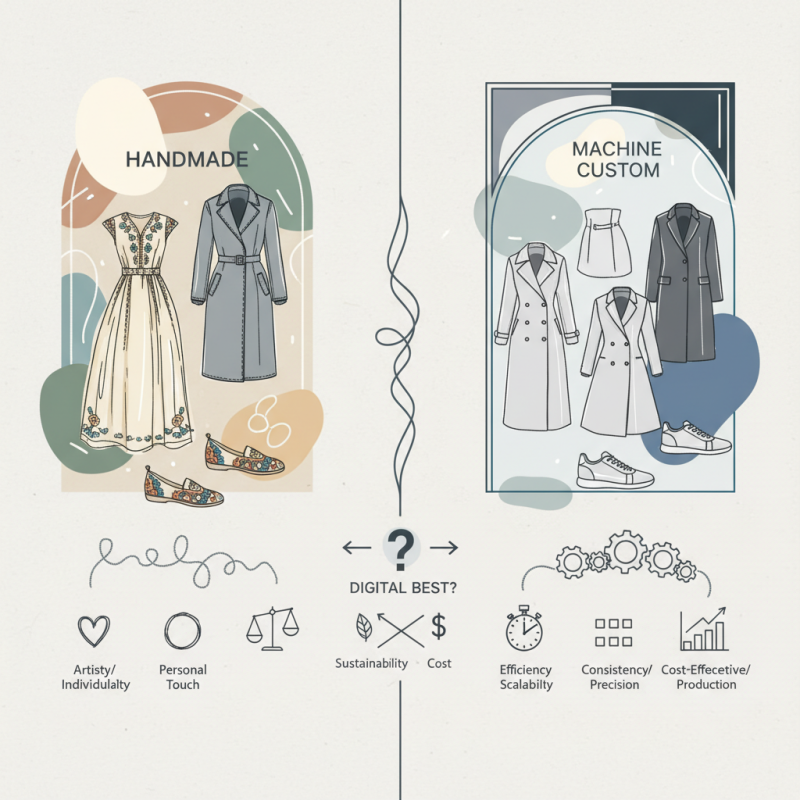 Digital Best Handmade vs Machine Custom Fashion Which is Better?
