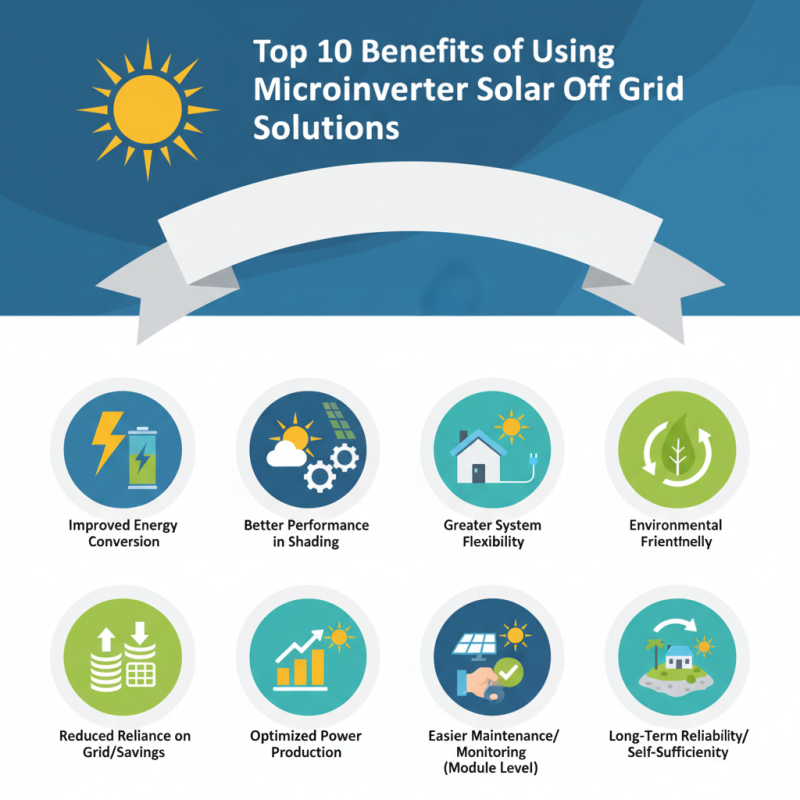Top 10 Benefits of Using Microinverter Solar Off Grid Solutions?