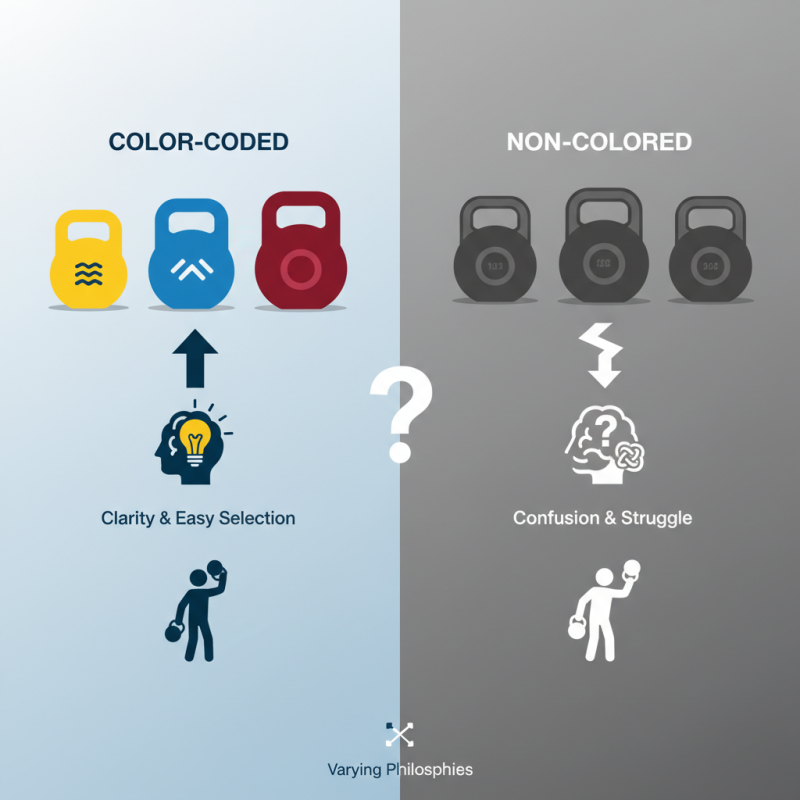 Why Are Some Kettlebells Color Coded And Others Are Not?
