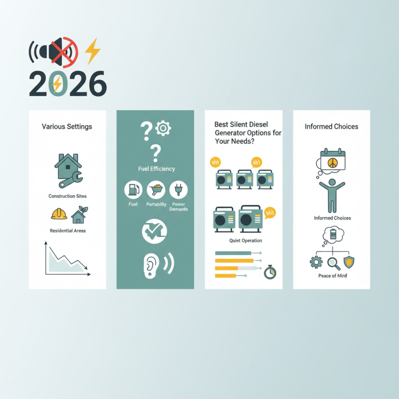 2026 Best Silent Diesel Generator Options for Your Needs?