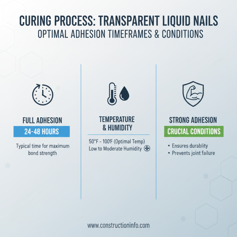 How to Use Transparent Liquid Nails for Strong Adhesion?