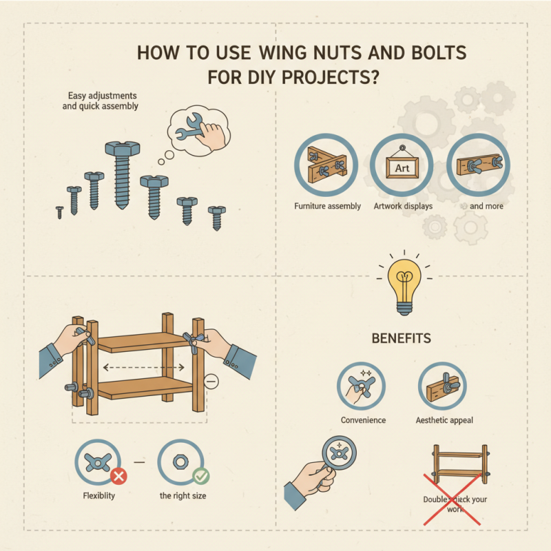 How to Use Wing Nuts and Bolts for DIY Projects?