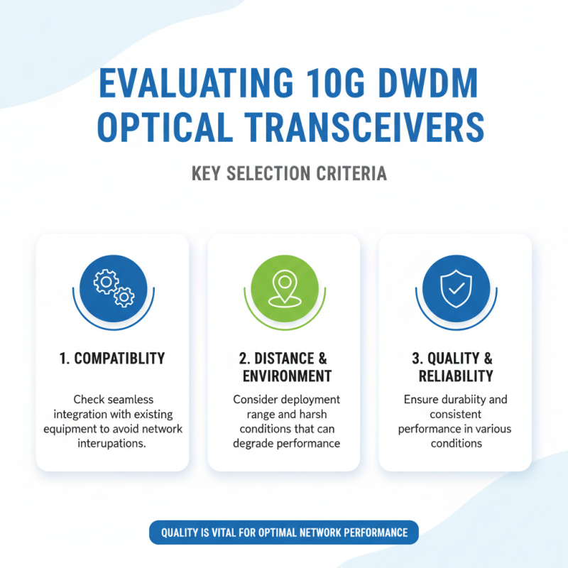 10G DWDM Optical Transceiver Tips for Best Performance?